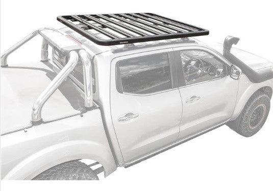 Aluminium Roof Rack for VW AMAROK (2010-2021) Double Cab Black Slim Factory Fit