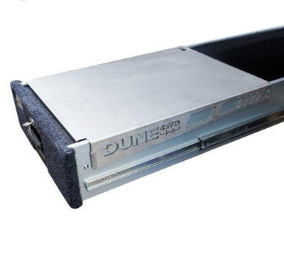 Apex4WD Drawer Table Silver 600x445mm Storage System Bench - 4x4 Accessories