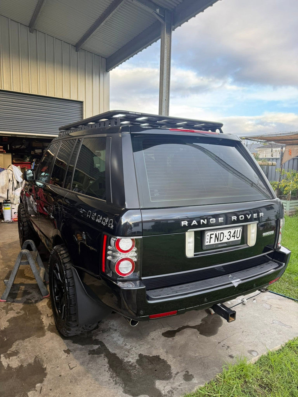 Aluminium Roof Rack for Range Rover L322 (2002-12) - 180x125cm Slim Fit Platform