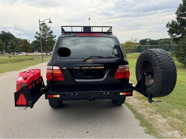 REAR Steel Bumper for TOYOTA LAND CRUISER 100 Series (1998-2007) Tyre Swing Jerry Can Off Road 4x4 Bullbar Oz Style