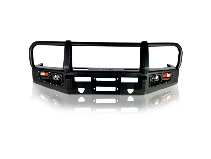 Steel Winch Bumper for Toyota Hilux Mk8 Revo (2018-2020) Metal Bull Bar Oz Style