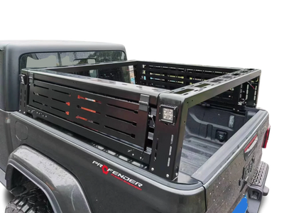 Pick Up Bed Utility Roll Bar SLIM Rack Tub Universal Adjustable Fitment Storage Frame