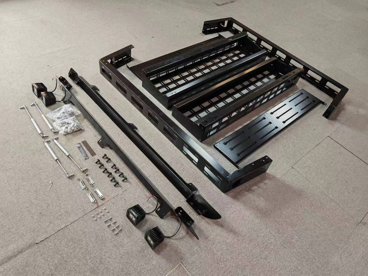 Pick Up Bed Utility Roll Bar SLIM Rack Tub Universal Adjustable Fitment Storage Frame