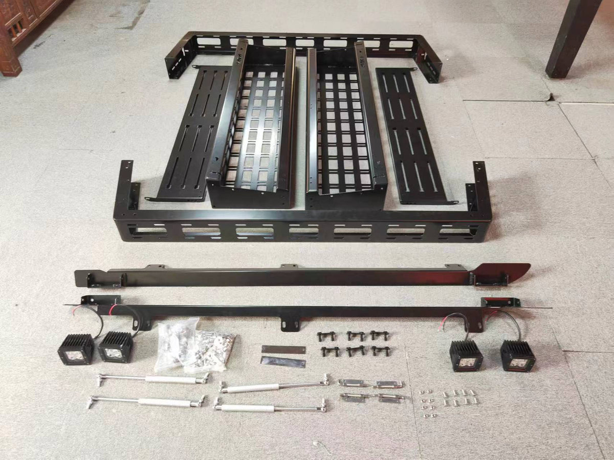 Pick Up Bed Utility Roll Bar SLIM Rack Tub Universal Adjustable Fitment Storage Frame