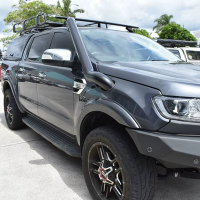Black Stainless Steel Snorkel For FORD RANGER T7 T8 (2015-22) Raised Air Intake