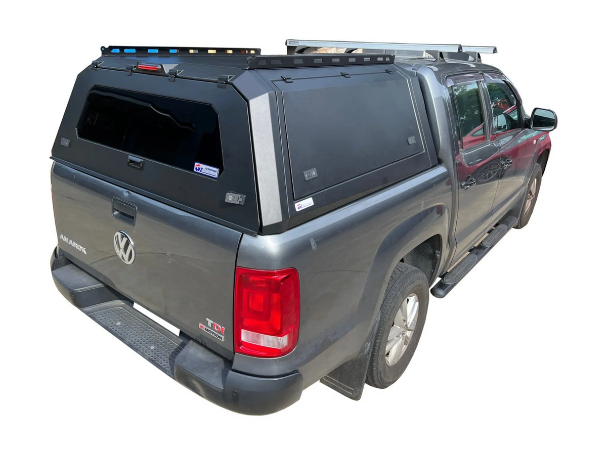 Canopy for Volkswagen AMAROK (2010-2022) Rear Hardtop Double Cab Metal Black VW