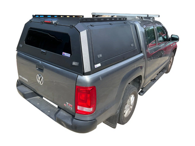 Canopy for Volkswagen AMAROK (2010-2022) Rear Hardtop Double Cab Metal Black VW