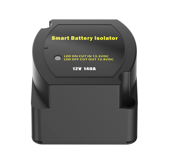 12v DC Dual Battery Smart Isolator with Wiring Install Kit