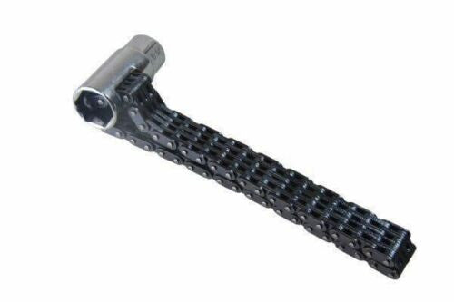 SUPALUX Oil Filter Chain Wrench Heavy Duty Double 1/2 Drive 21mm Socket Removal