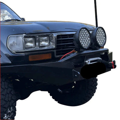 Slim Steel Winch Bumper for TOYOTA LAND CRUISER 80 Series (1990-1997) Off Road 4x4 Bullbar Front Oz Style LC80 FJ80 - Slim Style