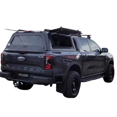 Canopy for FORD RANGER T9 & VW AMAROK 2022+ Rear Hardtop Double Cab Metal Black