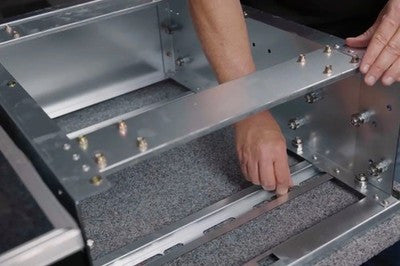 Sliding Storage Drawer System for Toyota Land Cruiser 80 Series Custom Fit Boot