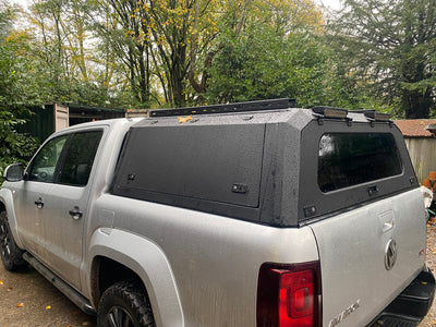 Canopy for Volkswagen AMAROK (2010-2022) Rear Hardtop Double Cab Metal Black VW