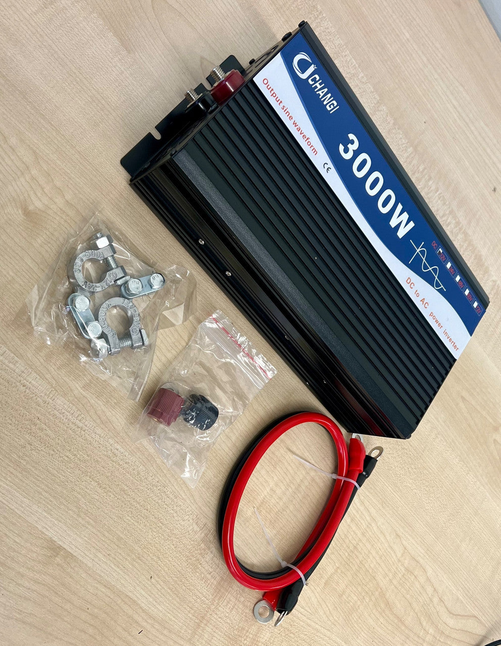 3000w 12v DC to AC Pure Sine Wave Inverter 220V 50Hz