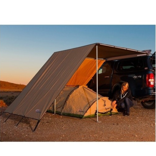 2m Awning FRONT Side Wall Addons for APEX4WD Expedition Pull-Out Vehicle Extension