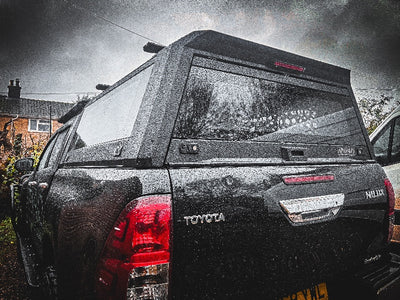 NEW! Aluminium “RAID” Canopy for Toyota Hilux 2016+ Double Cab Metal Black Apex4WD Cover