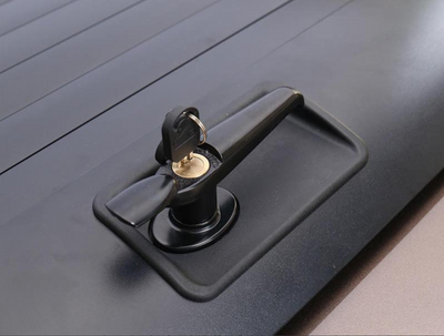 Tonneau Cover Roller Shutter for Nissan Navara NP300 2016+ Double Cab Bed Black