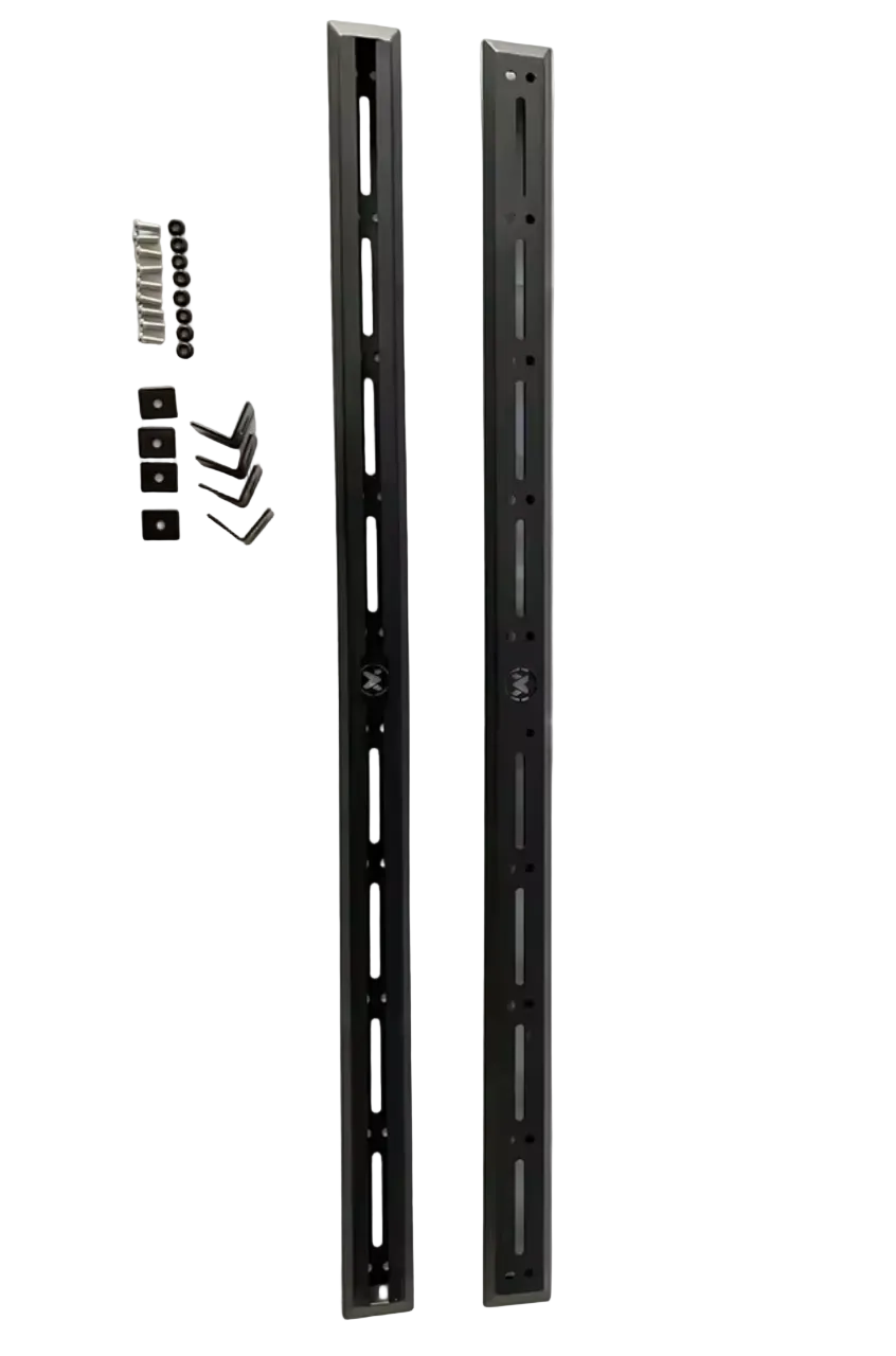 2x Roof Bars to fit Pickup Canopy Truck Hardtop Metal Heavy Duty 4x4 Cross Bar