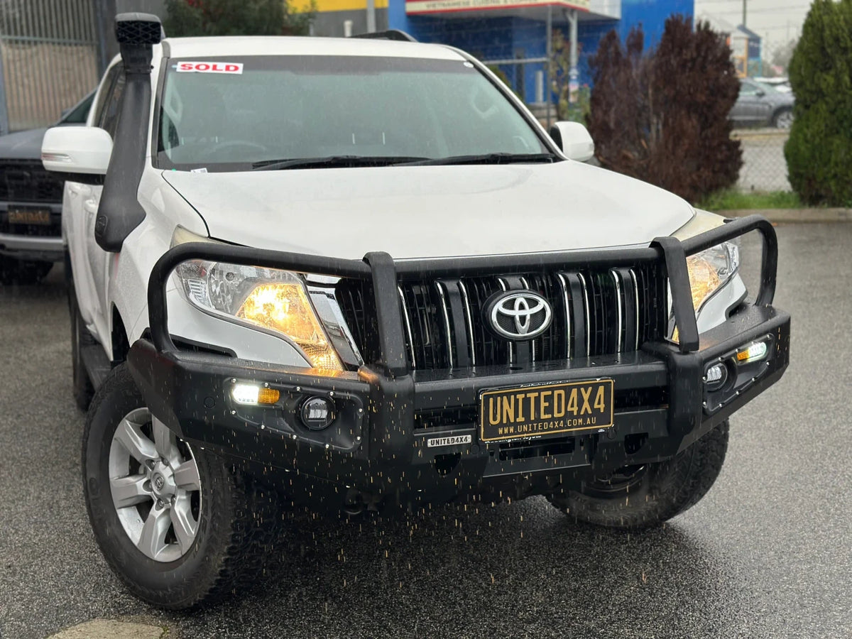 Steel Winch Bumper for Toyota Land Cruiser 150 Series (2009-2017) Metal Bull Bar Oz Style