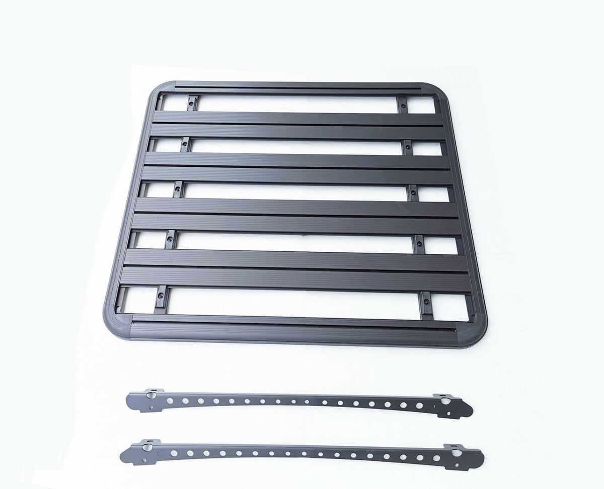 Aluminium Roof Rack for Toyota HILUX 2015+ Mk8 Mk9 Revo Black - Slim Factory Fitment