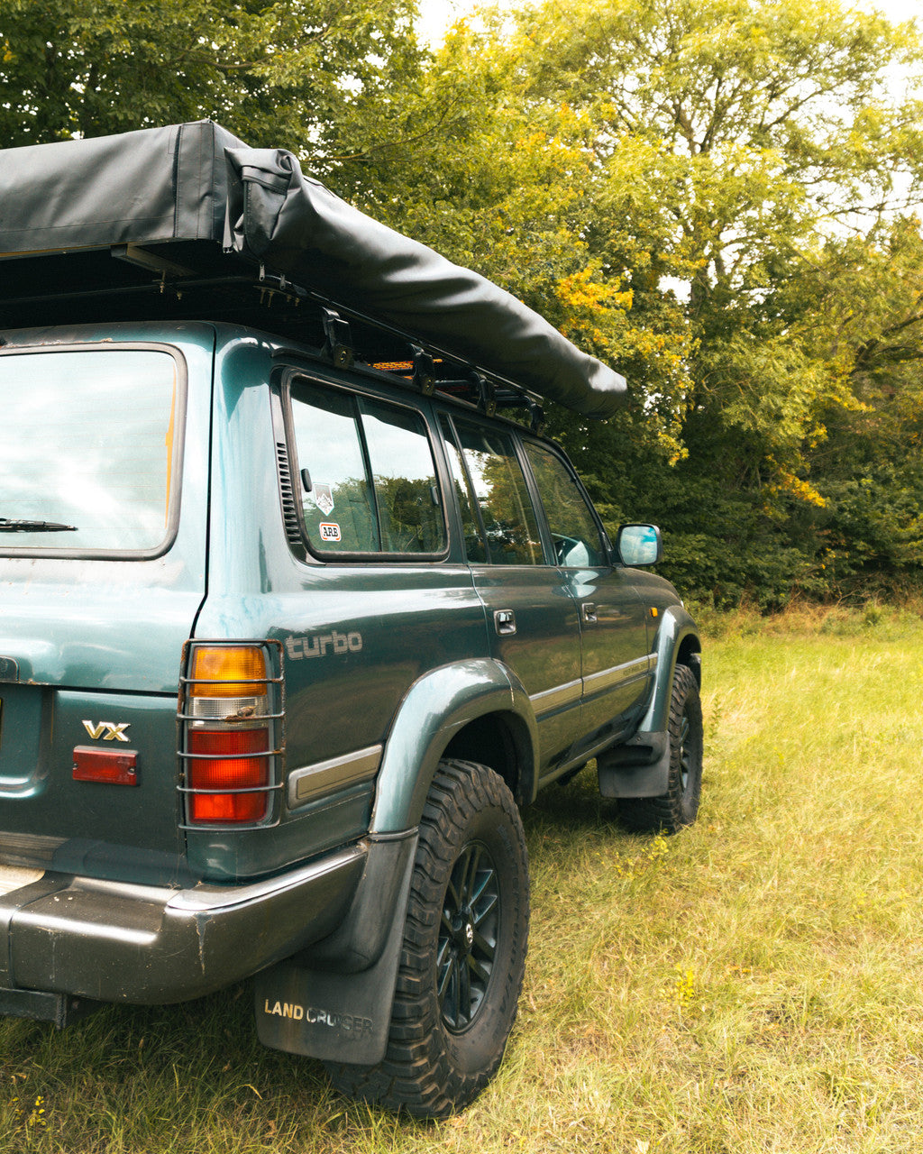 APEX4WD 270XL LED Awning - XL 2.5m Black Car 4x4 270 Degree Overland Cover