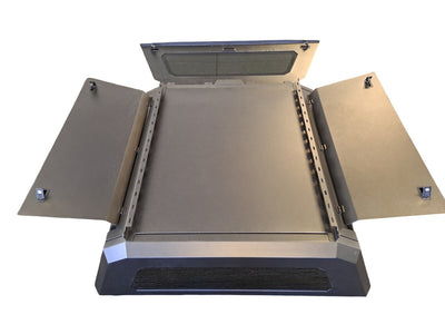 Rear Canopy Nissan Navara NP300 (2016+) Hardtop Double Cab Metal Black 4x4 Steel