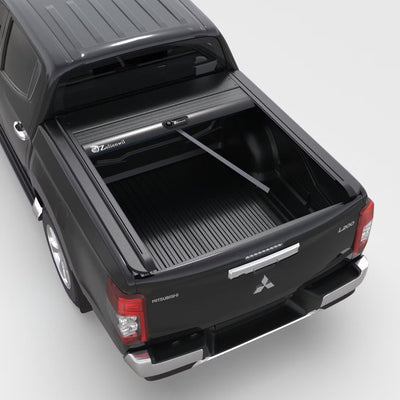 Tonneau Cover Roller Shutter for Mitsubishi L200 (2016+) Double Cab Bed Black
