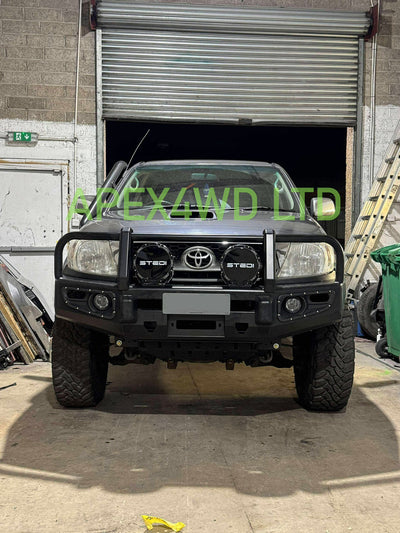 Steel Winch Bumper for Toyota Hilux Mk6 (2005-2011) Metal Bull Bar Oz Style 4x4