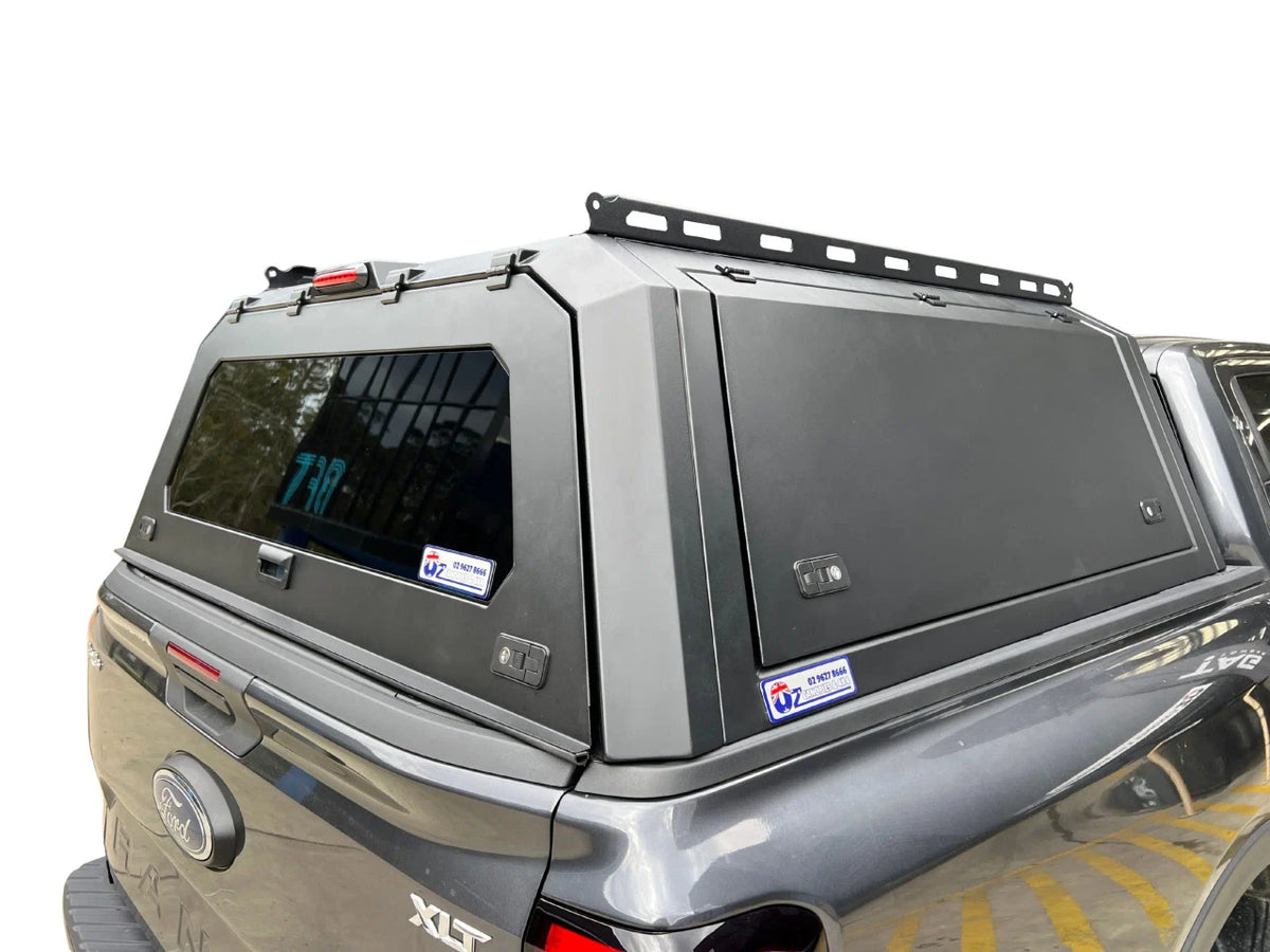Canopy for FORD RANGER T9 & VW AMAROK 2022+ Rear Hardtop Double Cab Metal Black
