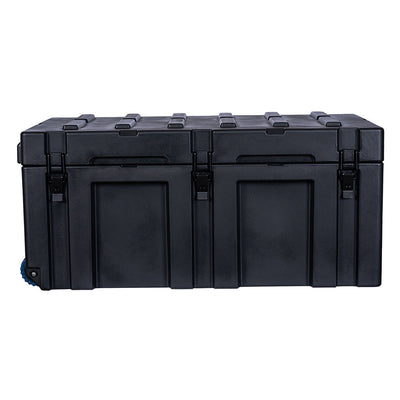 APEX4WD - 220L BLACK - Storage Overland Wheeled Case Box Waterproof Cargo 4x4