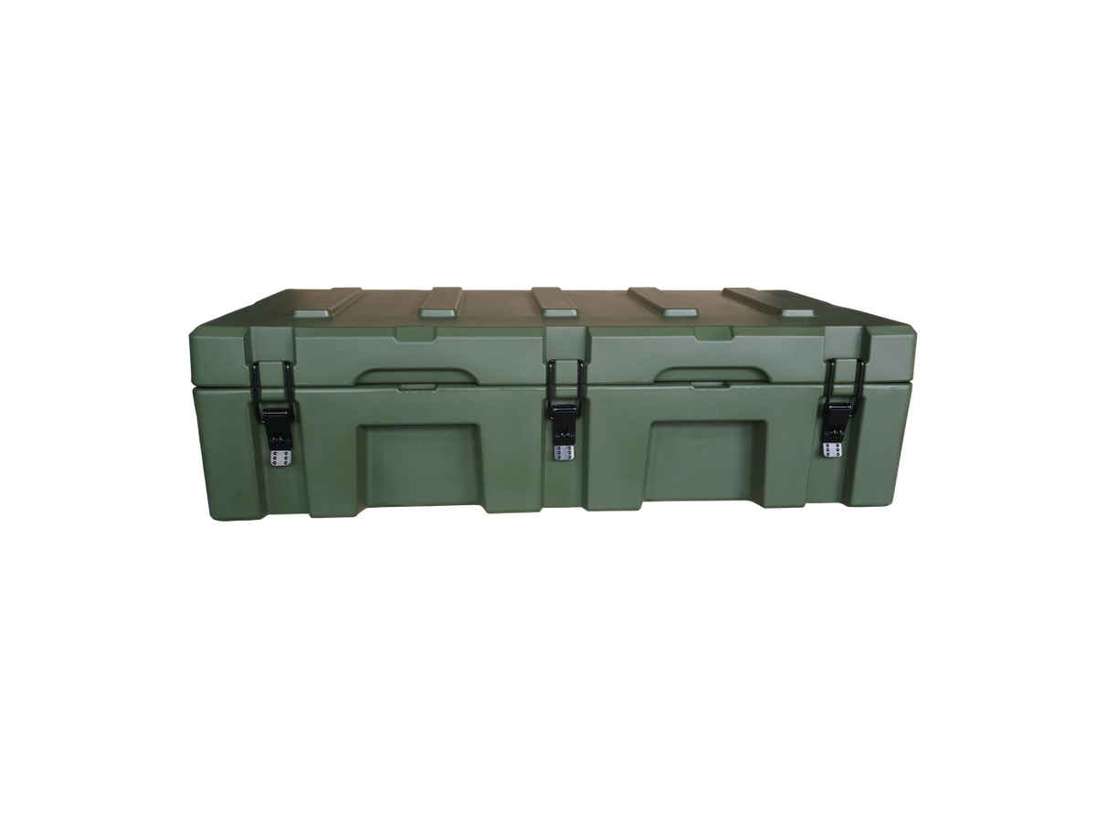 APEX4WD - 92L GREEN - Heavy Duty Storage Overland Case Box Waterproof Cargo 4x4