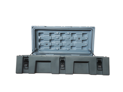 APEX4WD - 92L GREY - Heavy Duty Storage Overland Case Box Waterproof Cargo 4x4