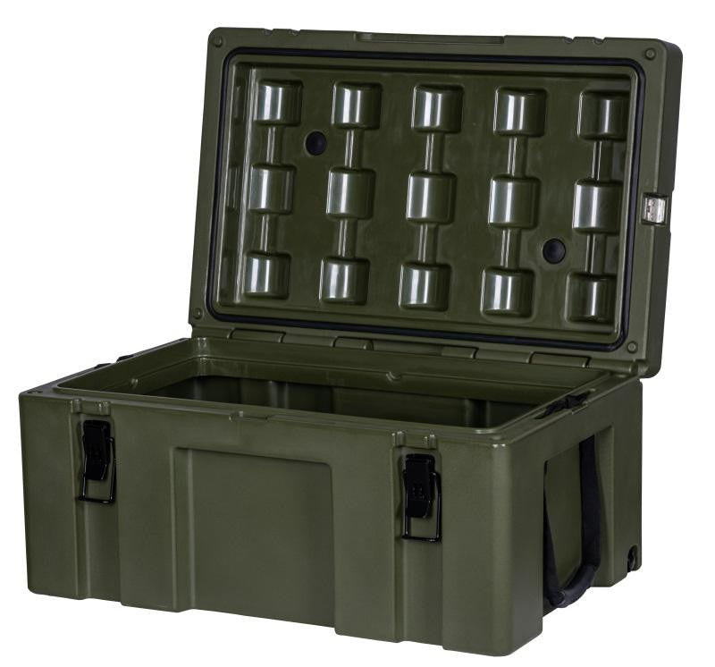 APEX4WD - 70L GREEN - Heavy Duty Storage Overland Case Box Waterproof Cargo 4x4