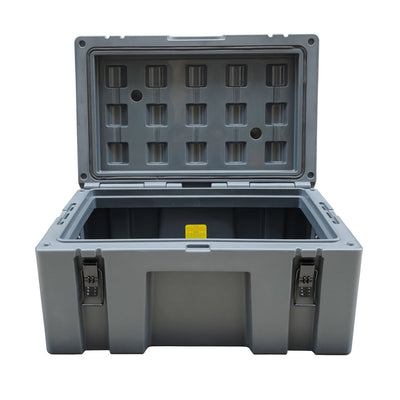 APEX4WD - 70L GREY - Heavy Duty Storage Overland Case Box Waterproof Cargo 4x4