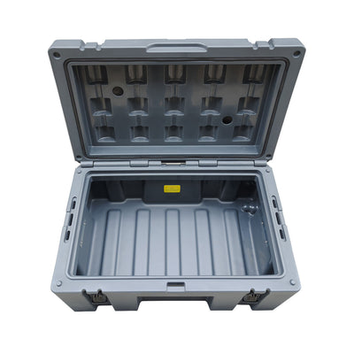 APEX4WD - 70L GREY - Heavy Duty Storage Overland Case Box Waterproof Cargo 4x4