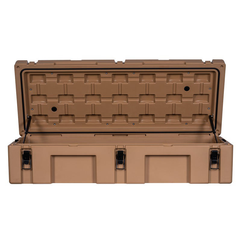 APEX4WD - 92L KHAKI TAN SAND - Storage Overland Case Box Waterproof Cargo 4x4