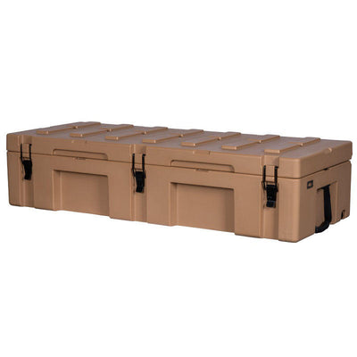 APEX4WD - 92L KHAKI TAN SAND - Storage Overland Case Box Waterproof Cargo 4x4
