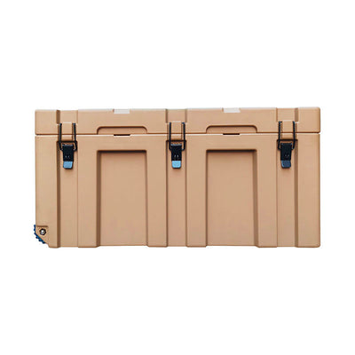 APEX4WD - 150L KHAKI TAN SAND - Storage Overland Case Box Waterproof Cargo 4x4