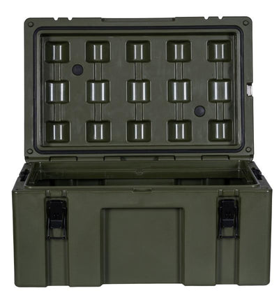 APEX4WD - 70L GREEN - Heavy Duty Storage Overland Case Box Waterproof Cargo 4x4