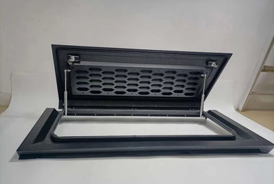 Canopy for FORD RANGER T6 T7 T8 (2012-2022) Rear Hardtop Double Cab Metal Black