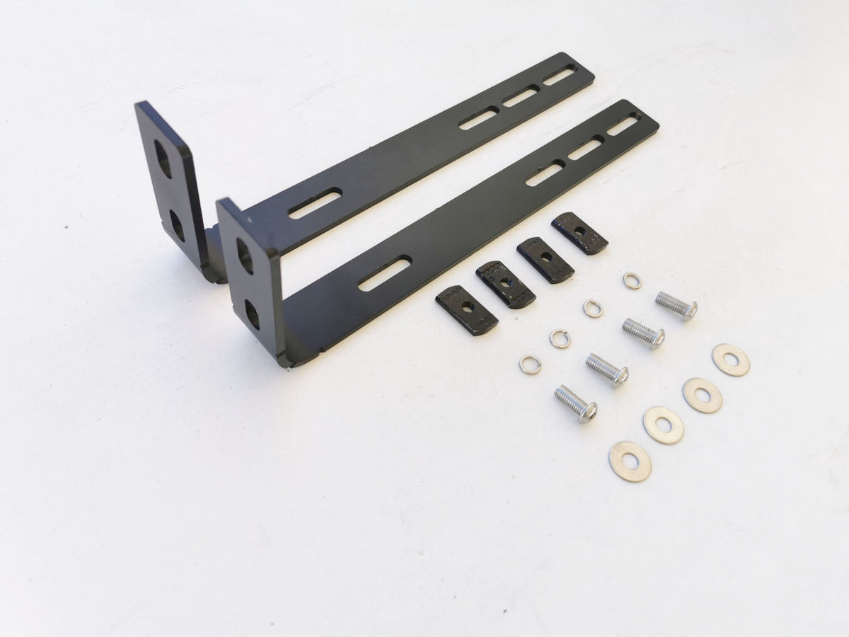 Awning Mounting Bracket Kit - Apex4WD T Slot Design Roof Rack Side Vehicle Mount
