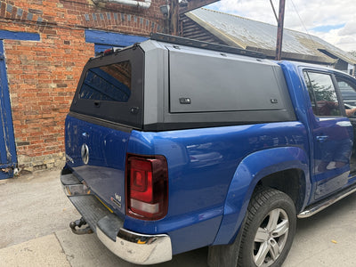 Canopy for Volkswagen AMAROK (2010-2022) Rear Hardtop Double Cab Metal Black VW