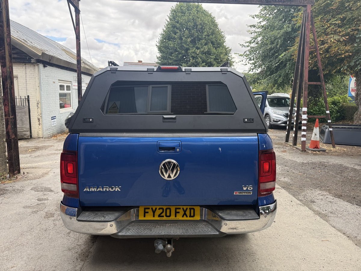 Canopy for Volkswagen AMAROK (2010-2022) Rear Hardtop Double Cab Metal Black VW