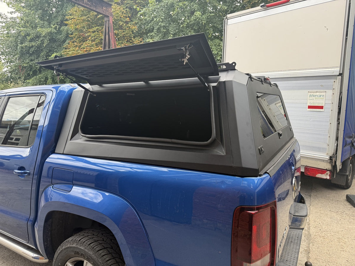 Canopy for Volkswagen AMAROK (2010-2022) Rear Hardtop Double Cab Metal Black VW