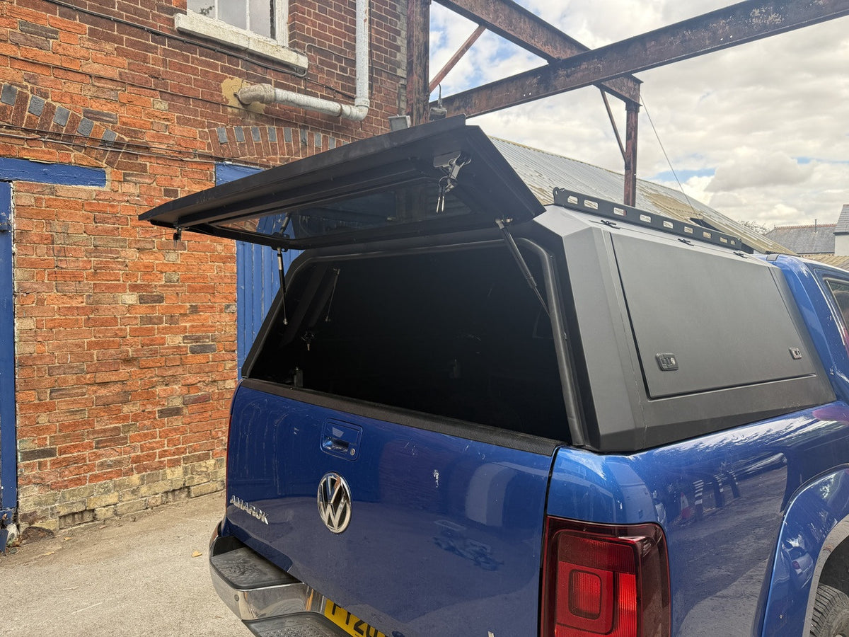Canopy for Volkswagen AMAROK (2010-2022) Rear Hardtop Double Cab Metal Black VW