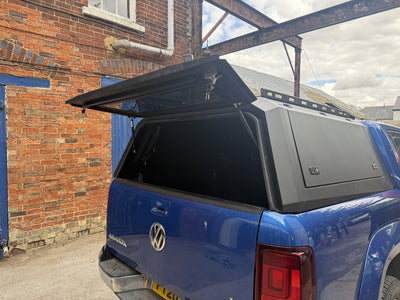 Canopy for Volkswagen AMAROK (2010-2022) Rear Hardtop Double Cab Metal Black VW