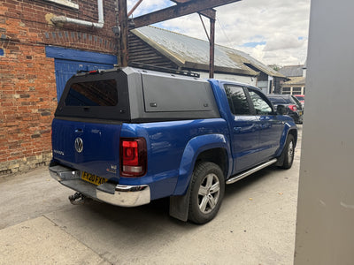 Canopy for Volkswagen AMAROK (2010-2022) Rear Hardtop Double Cab Metal Black VW