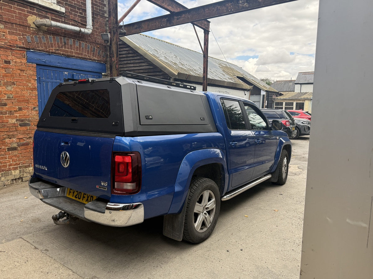 Canopy for Volkswagen AMAROK (2010-2022) Rear Hardtop Double Cab Metal Black VW