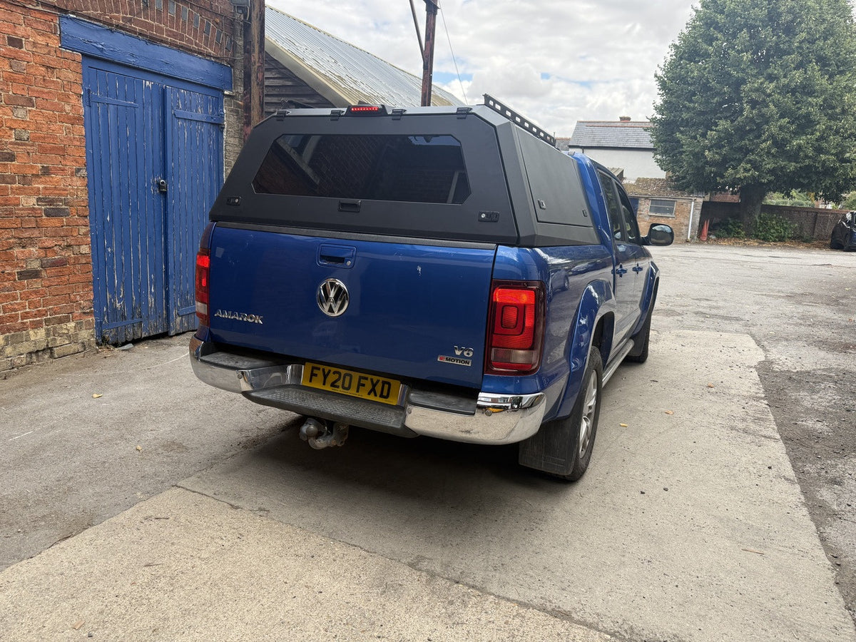 Canopy for Volkswagen AMAROK (2010-2022) Rear Hardtop Double Cab Metal Black VW