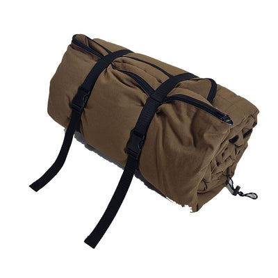 Premium 100% Cotton Canvas Sleeping Bag Single Person WINTER 4kg Heavy Thick